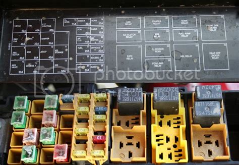 Wrangler fuse panel diagram